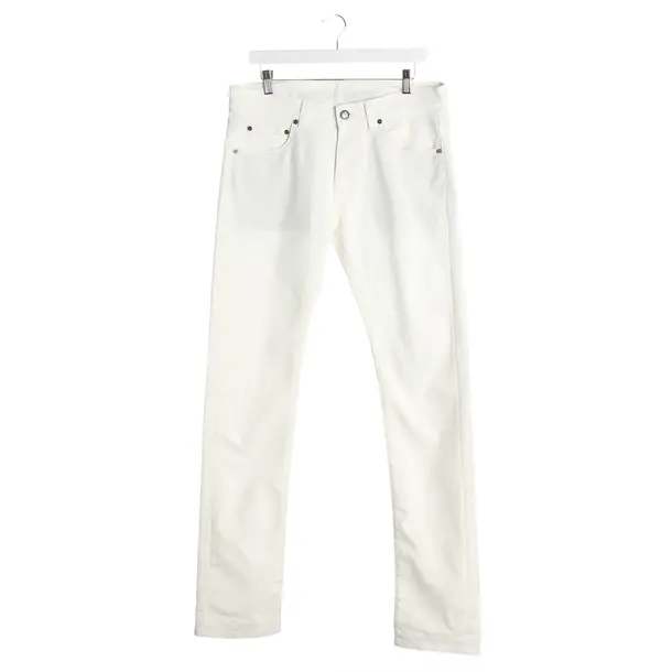 Straight Fit Jeans in White, Cotton, Etro