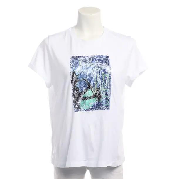 Shirt in Weiß, Baumwolle, Riani