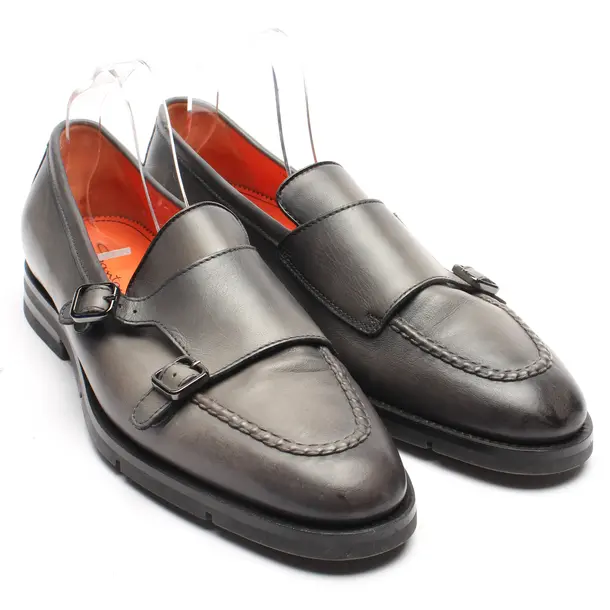 Loafers in Grau, , Santoni
