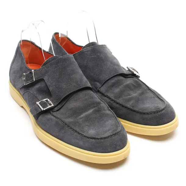 Slip On Shoes in Gray, , Santoni
