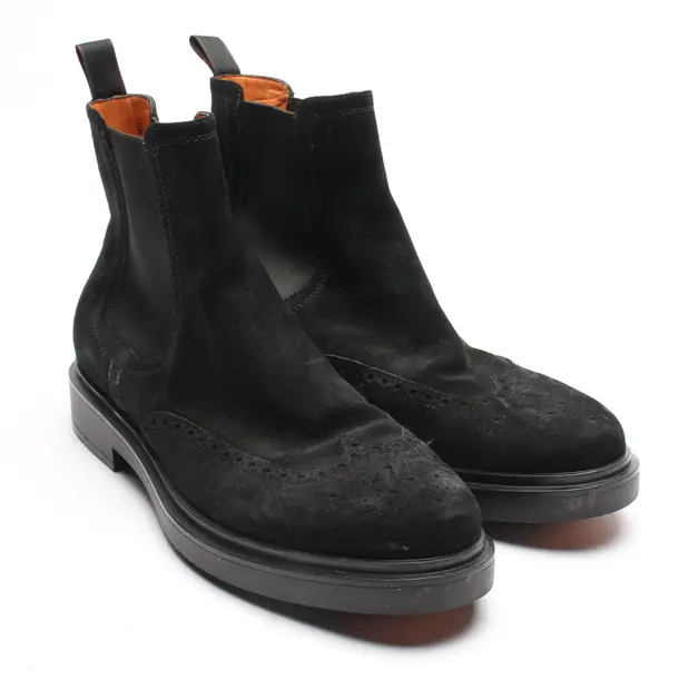 Chelsea Boots in Schwarz, , Santoni