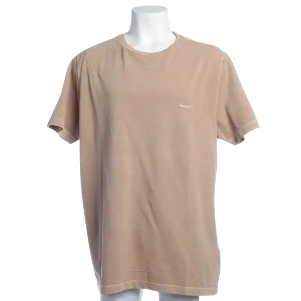 T-Shirt in Brown, Cotton, Gant