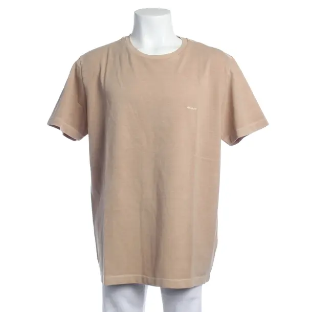 T-Shirt in Brown, Cotton, Gant