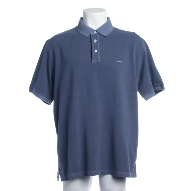 Polo Shirt in Blue, Cotton, Gant
