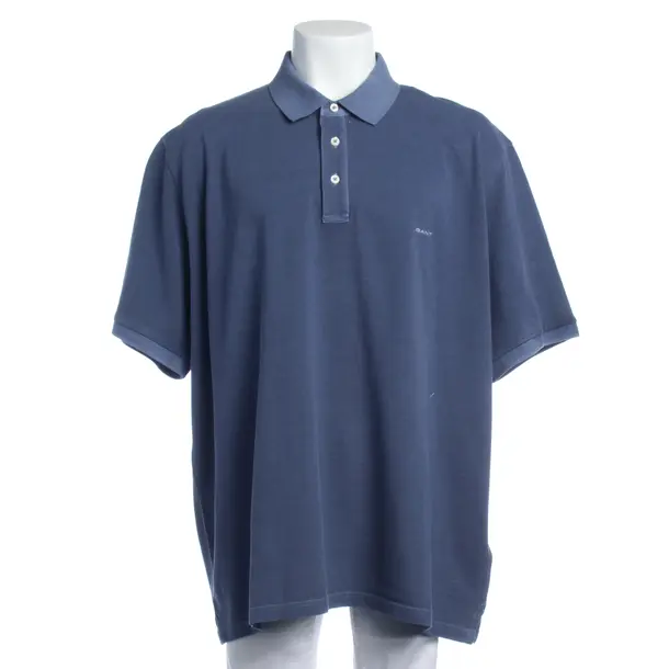 Polo Shirt in Blue, Cotton, Gant