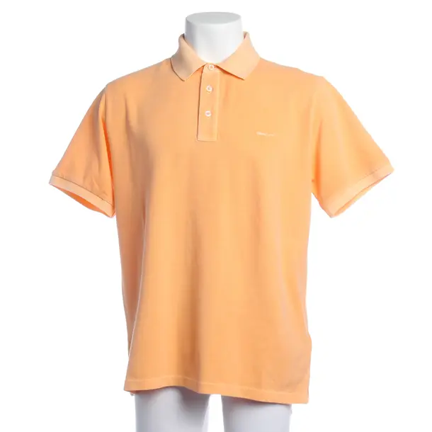 Poloshirt in Orange, Baumwolle, Gant