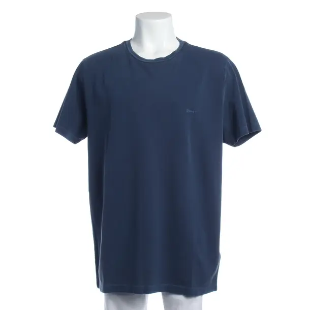 T-Shirt in Blue, Cotton, Gant