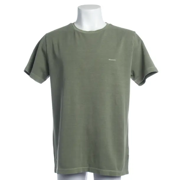 T-Shirt in Green, Cotton, Gant