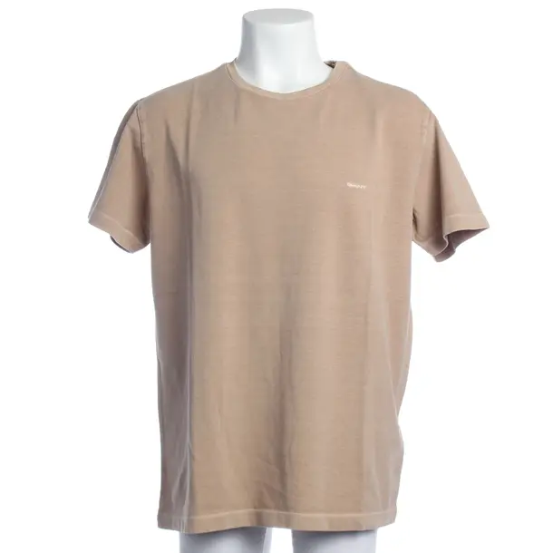 T-Shirt in Brown, Cotton, Gant