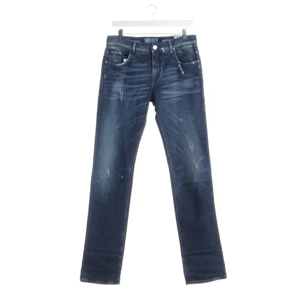 Jeans Straight Fit in Blau, Baumwolle, Jacob Cohen