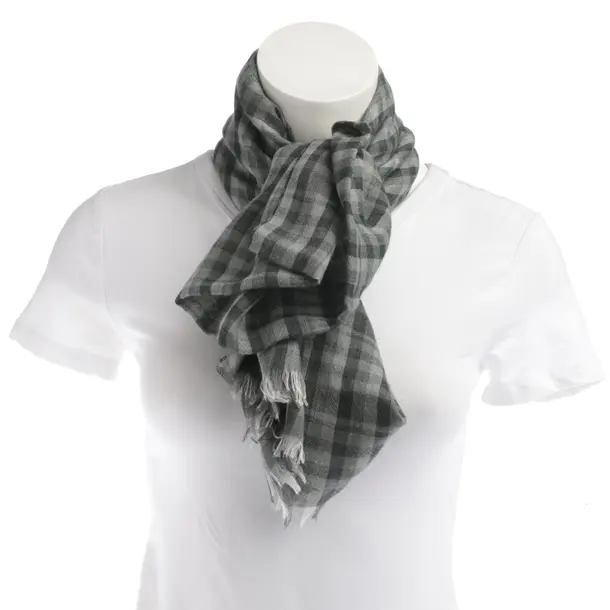 Schal in Grün, Viskose, Zegna