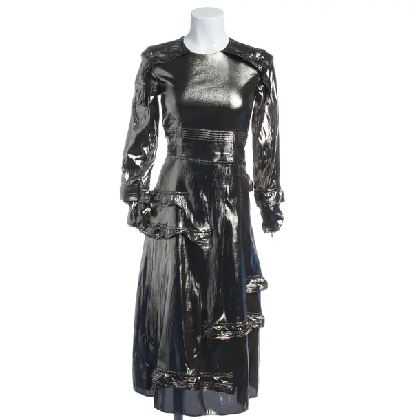Cocktail Dress in Metallic, Silk, Burberry