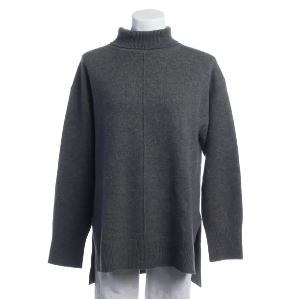 Wollpullover in Grau, Wolle, Joseph