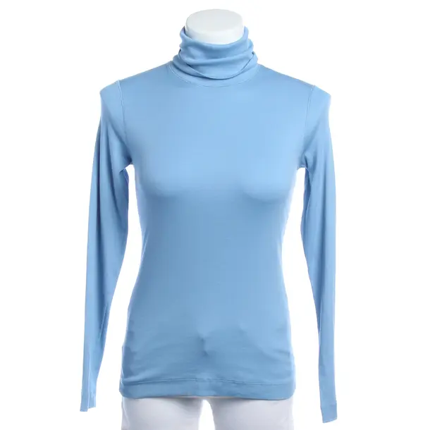 Long Sleeve Shirt in Blue, Cotton, Marc Cain