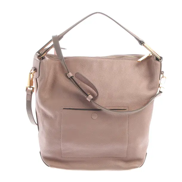 Schultertasche in Rosa, Leder, Coccinelle