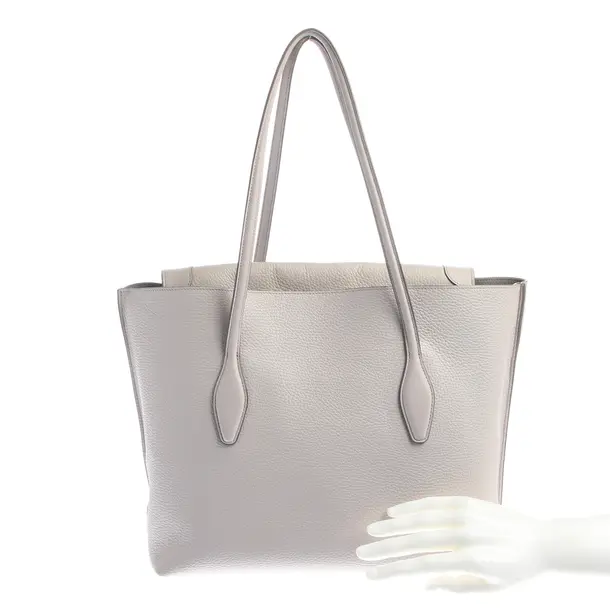 Shoulder Bag in Gray, Leather, Tod´s