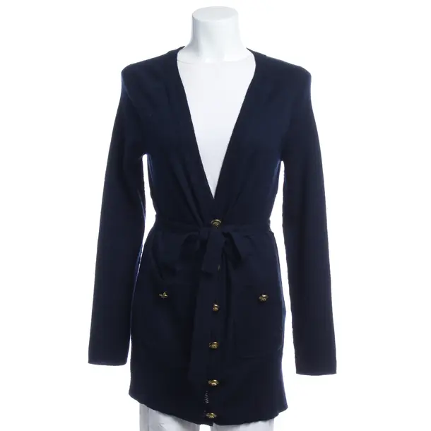 Cardigan in Blue, Wool, Tory Burch