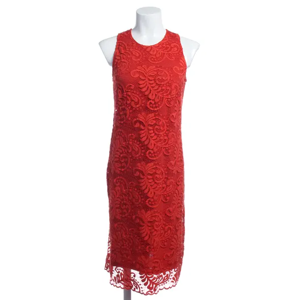 Cocktailkleid in Rot, Baumwolle, Ana Alcazar