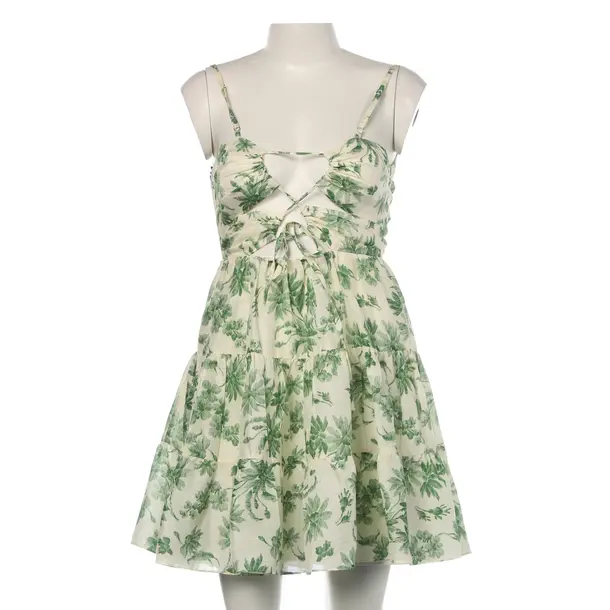 Cocktail Dress in White, Linen, Sandro