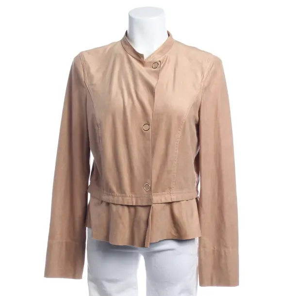 Summer Jacket in Brown, Polyester, Marc Cain