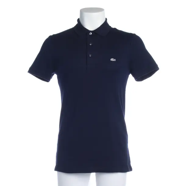 Poloshirt in Blau, Baumwolle, Lacoste