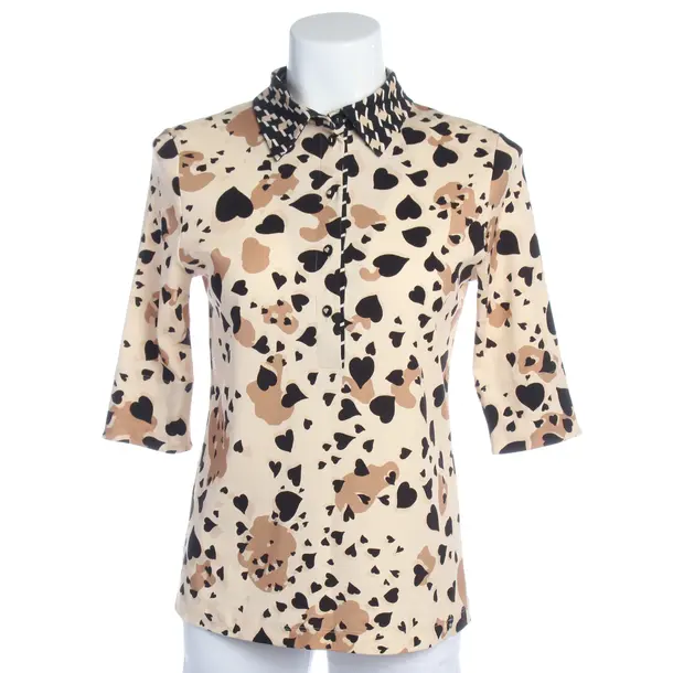 Poloshirt in Schwarz, Baumwolle, Marc Cain