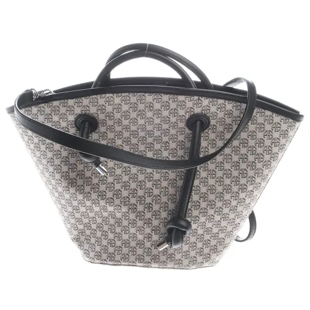 Handtasche, in Schwarz, Baumwolle, Anine Bing