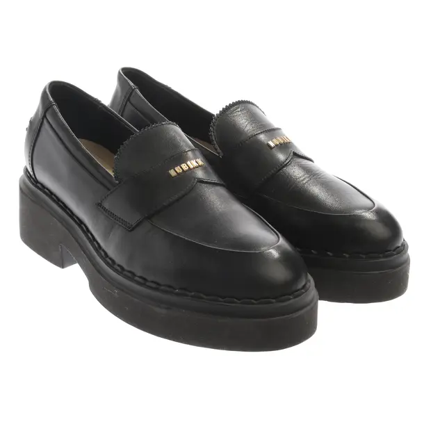 Loafers in Black, , Nubikk