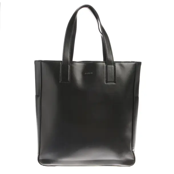 Shopper Bag in Black, Leather, Calvin Klein