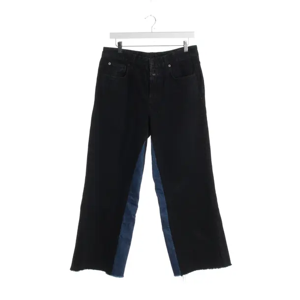 Jeans Straight Fit in Schwarz, Baumwolle, Closed