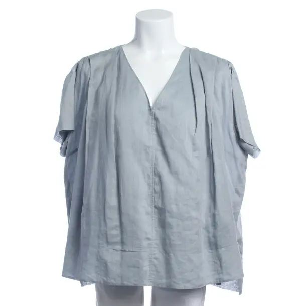 Bluse in Blau, Ramie, Joseph