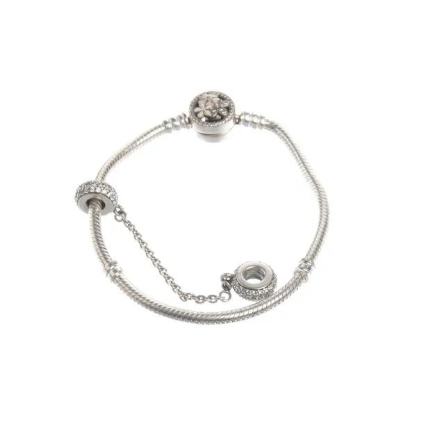 Armband in Metallic, 925er Sterling Silber, Pandora