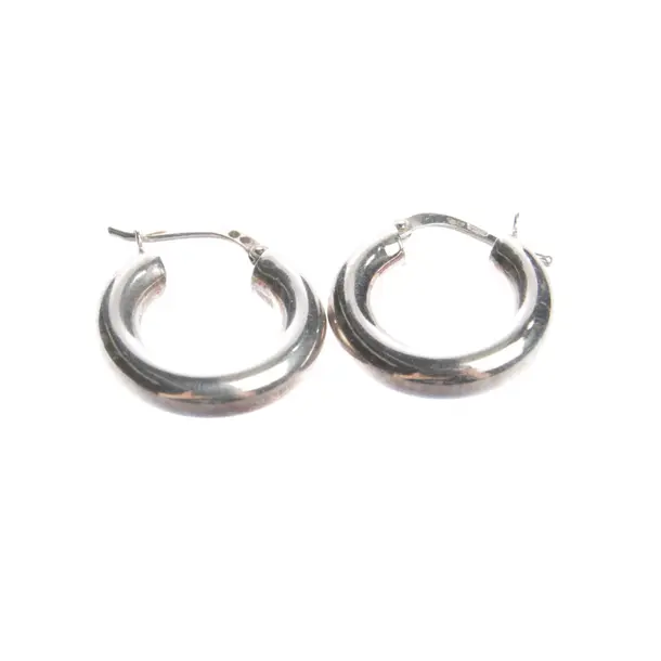 Ohrringe in Metallic, 925er Sterling Silber, Bottega Veneta
