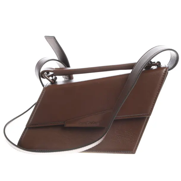 Umhängetasche in Braun, Leder, Acne Studios