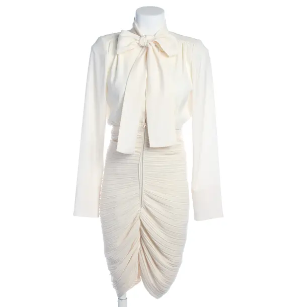 Cocktail Dress in White, Triacetate, Dorothee Schumacher