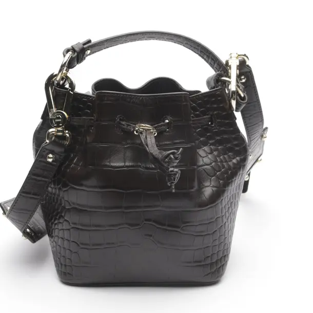 Handtasche in Braun, Leder, Aigner
