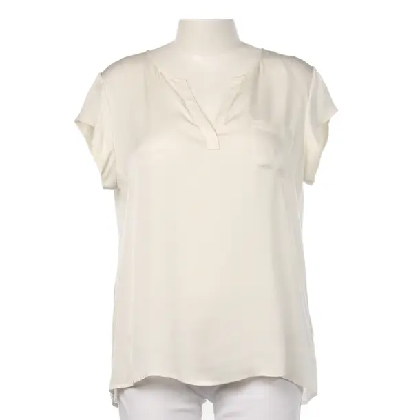 Blouse in White, Silk, Repeat