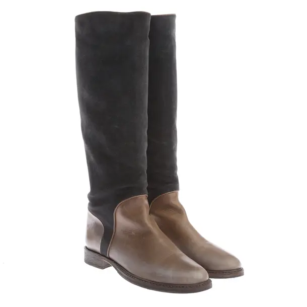 Stiefel in Grau, , Brunello Cucinelli