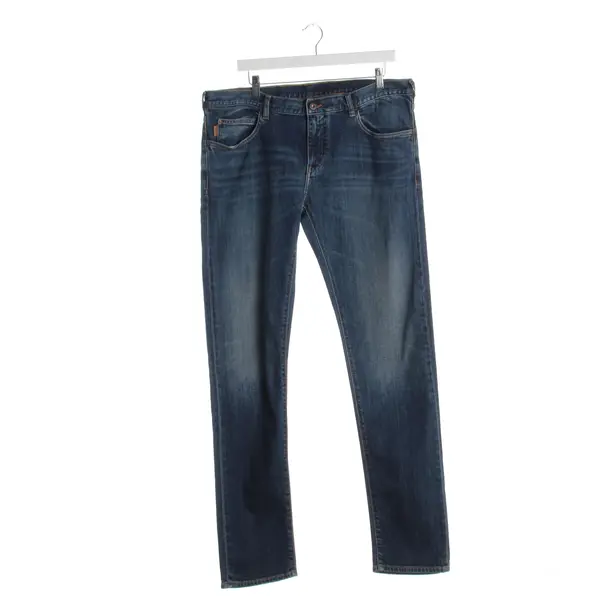 Straight Fit Jeans in Blue, Cotton, Emporio Armani
