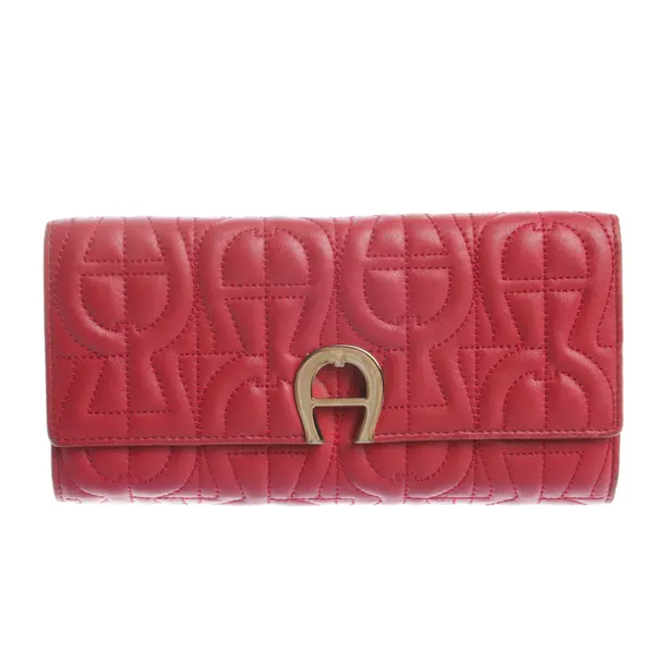Geldbörse in Rot, Leder, Aigner