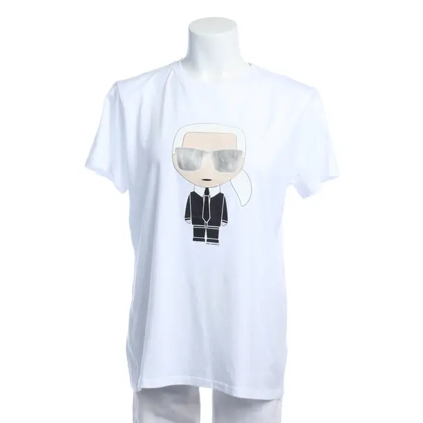Shirt in White, Cotton, Karl Lagerfeld