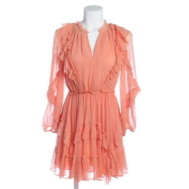Kleid in Orange, Seide, Ulla Johnson