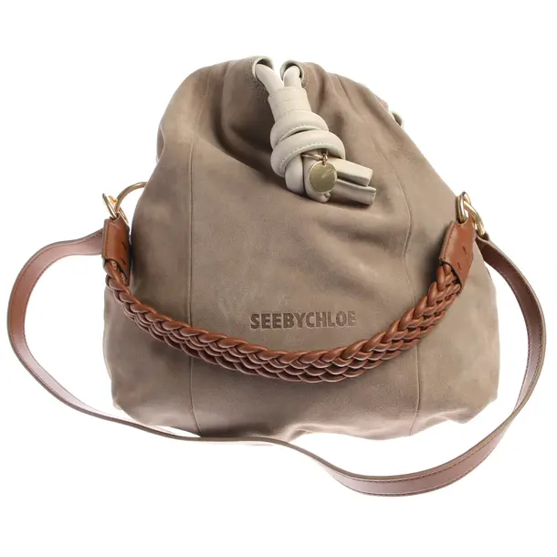 Shoulder Bag in Brown, Leather, See by Chloé