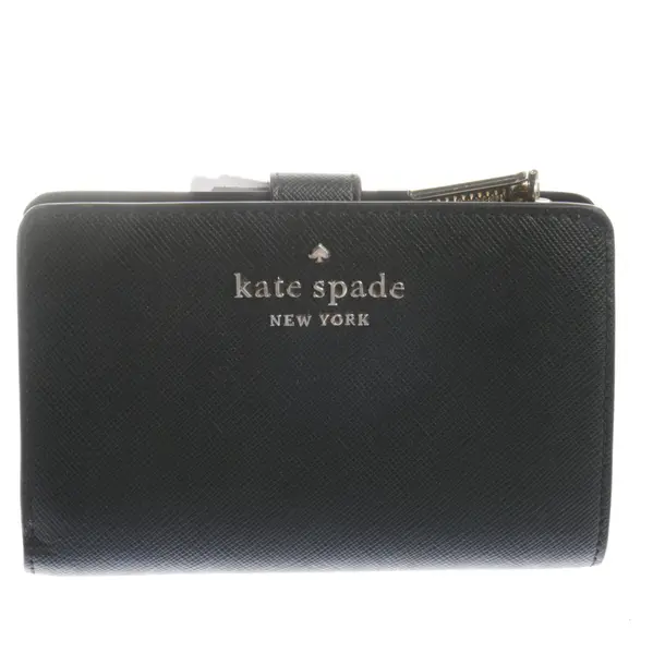 Geldbörse in Schwarz, Leder, Kate Spade New York
