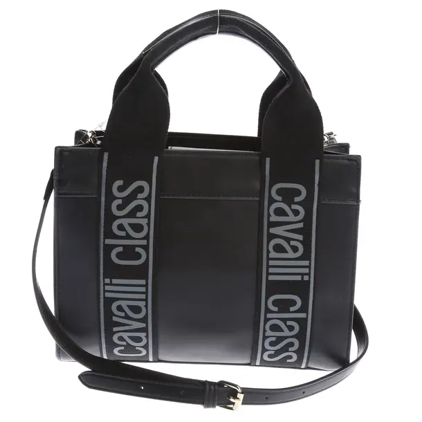 Handtasche in Schwarz, Polyurethan, cavalli CLASS