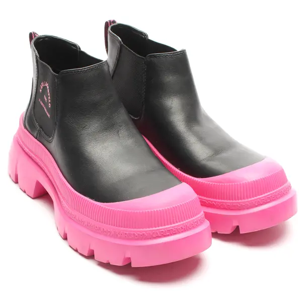 Stiefeletten in Schwarz, , Karl Lagerfeld