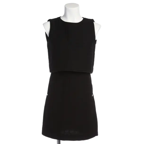 Cocktailkleid in Schwarz, Viskose, Maje
