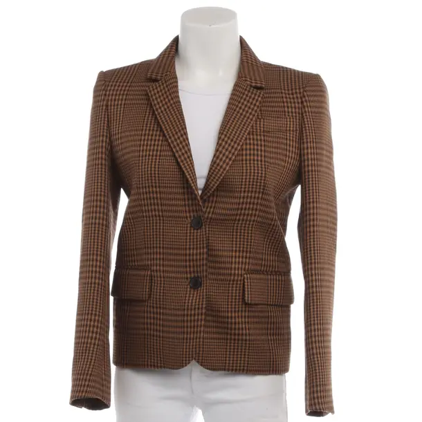 Blazer in Braun, Viskose, Maje
