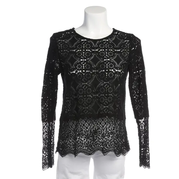 Bluse in Schwarz, Baumwolle, Ba&sh