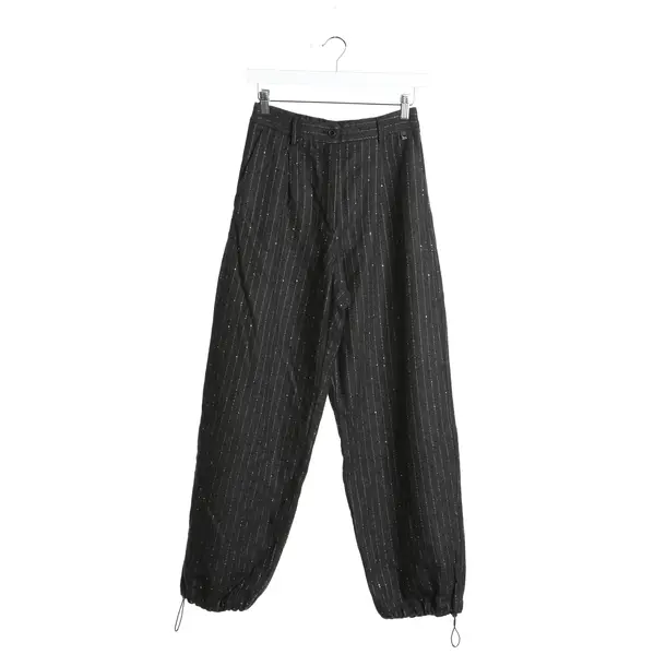 Hose in Grau, Wolle, Herno
